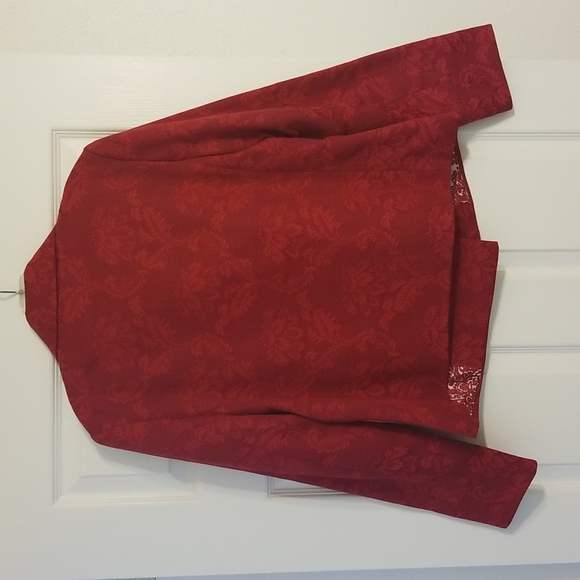 Talbots Double Breasted Red Jacket size M - Picture 2 of 6